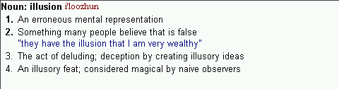 definisi ilusi